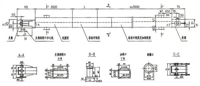 電廠埋刮板輸粉機(jī)